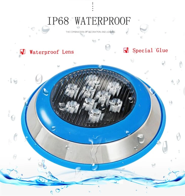 12V AC/DC Led Inground Pool Light With Remote Controller