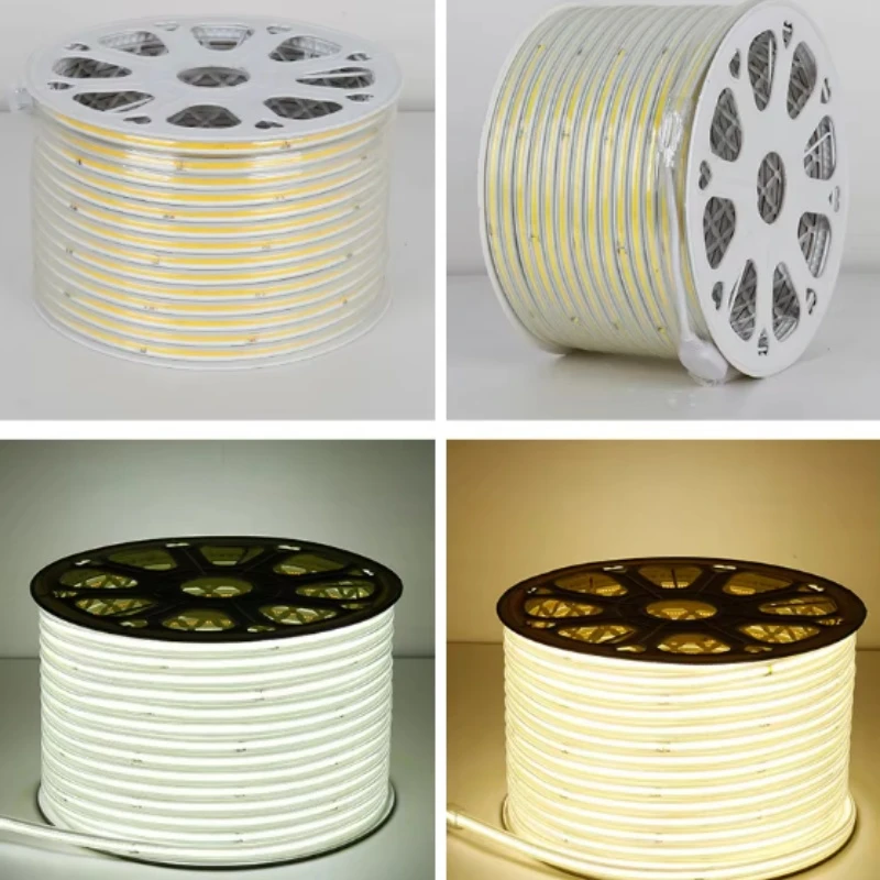 Dimmable COB 220V Led Strip Lighting Dimmable COB 220V Led Strip Lighting