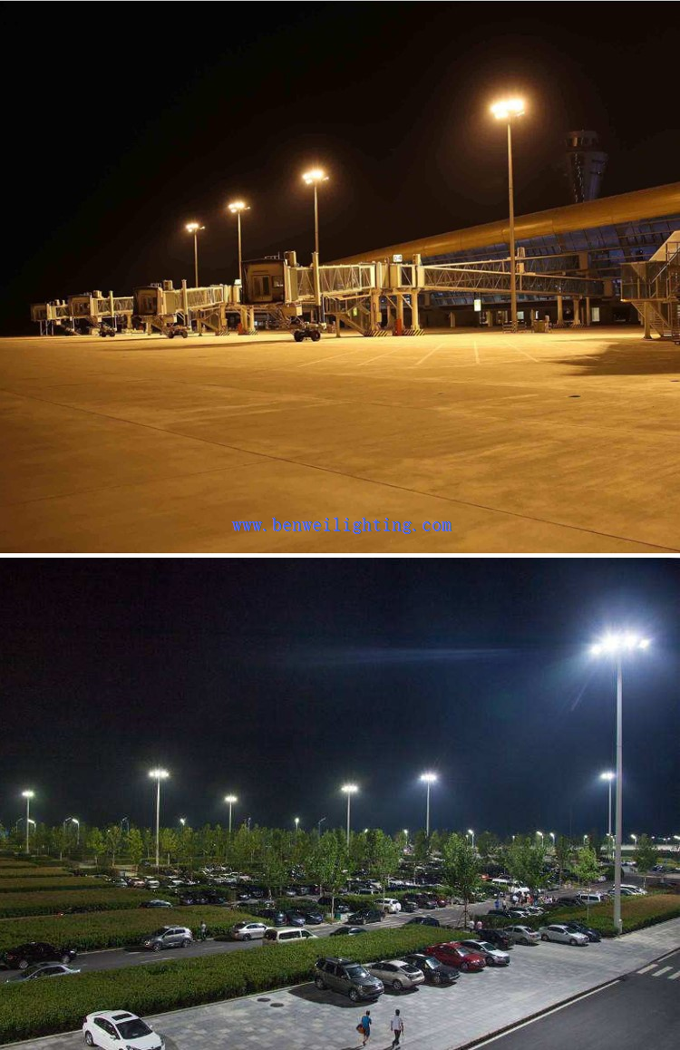 floodlights in cricket stadium