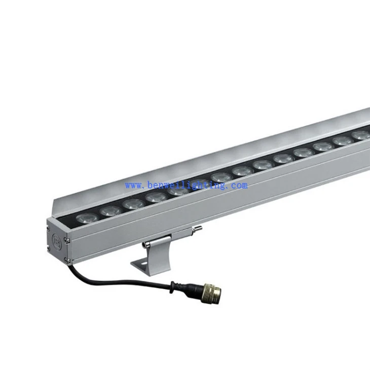 recessed linear wall wash lighting